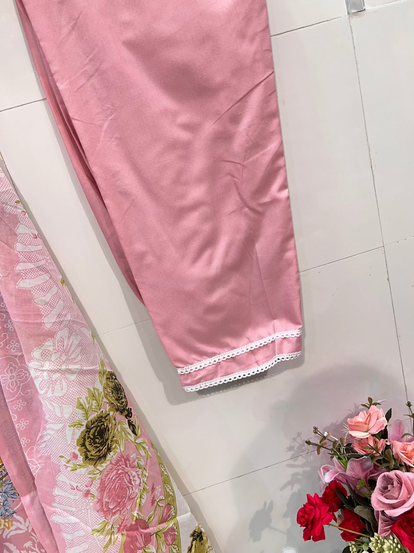 Cotton Embroidered suits 2615