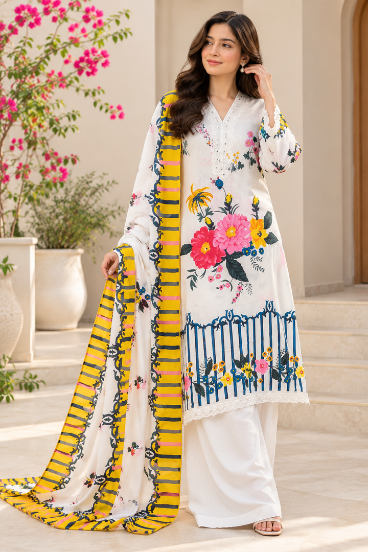 Cotton Unstitched Suits