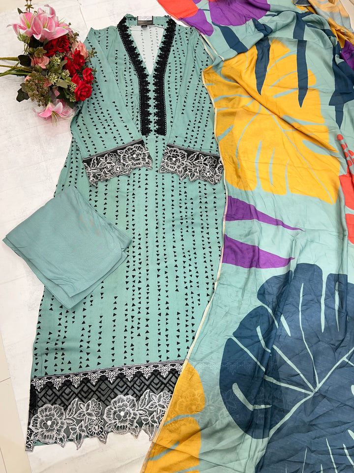 Pure Lawn suits  2529