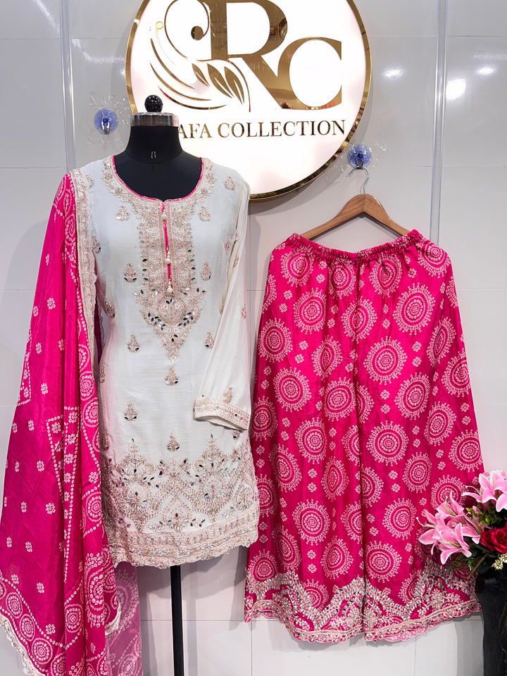 Mirrorwork Special Palazzo Suit 1789