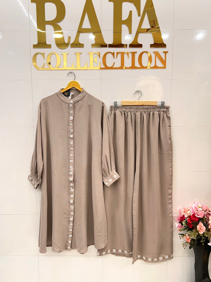 imported crinkle Co-ord sets 2733