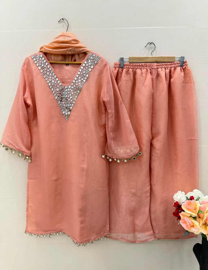 Shimmer Organza Suits