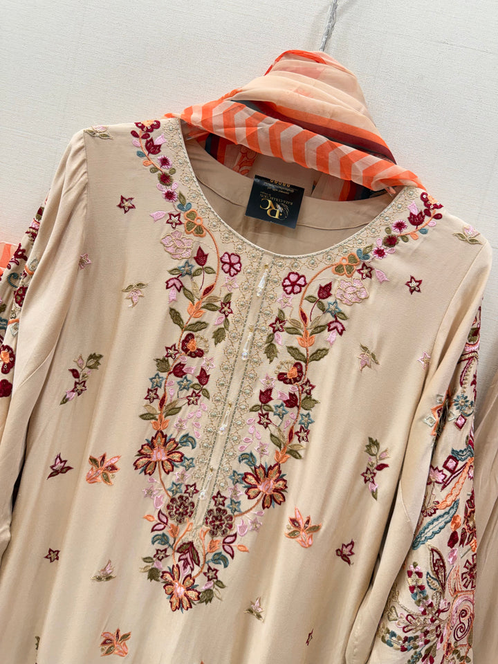Embroidered Long Suits