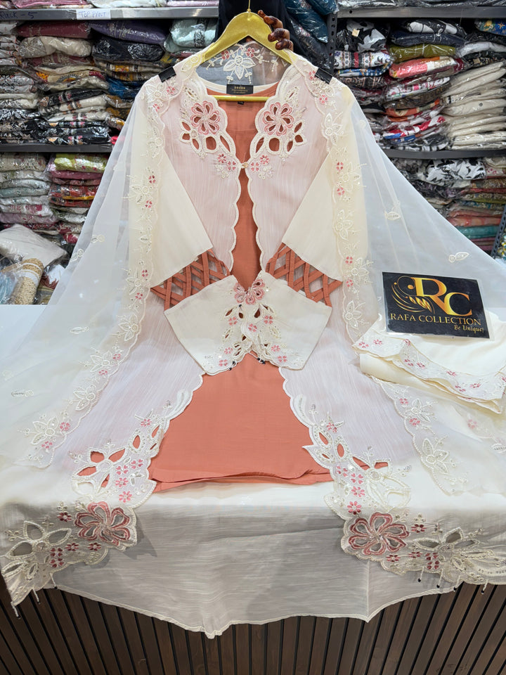 Premium cutwork suit 2556