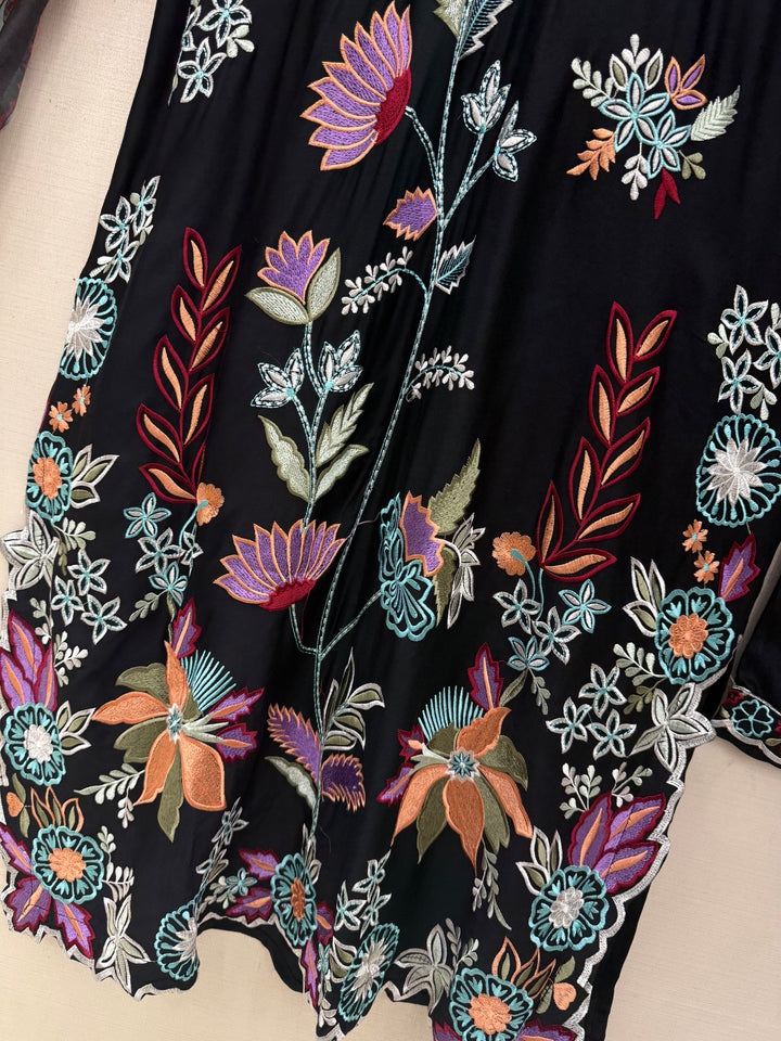 Long Embroidered Kaftans