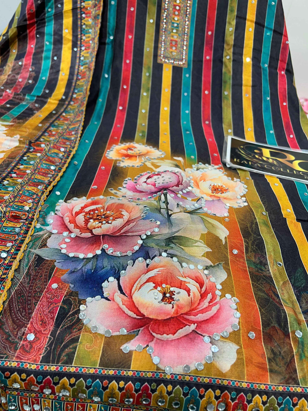 Raftar organza Suit 1826