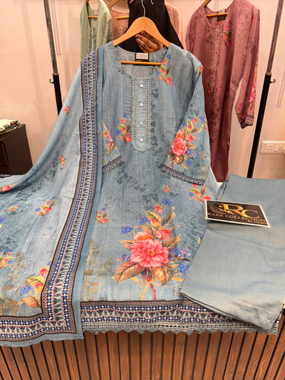 Pakistani print suit 460