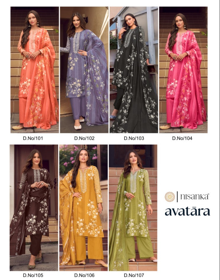 Cotton suits Avatara 2152