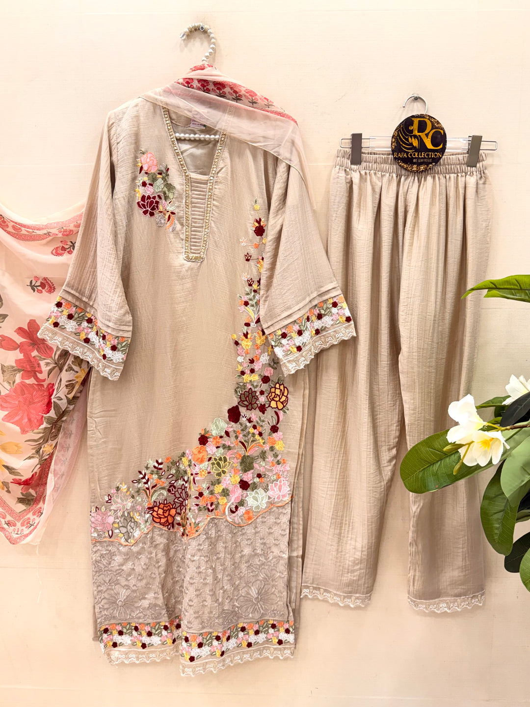Pakistani formal embroidered suits
