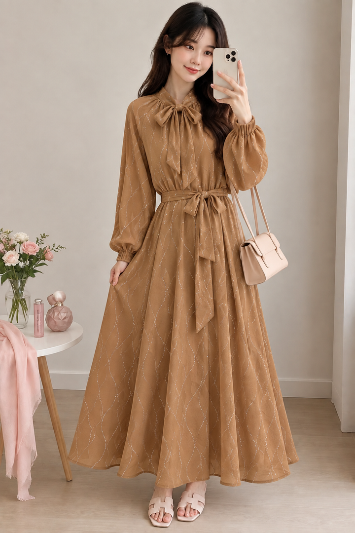 Korean Long Dresses