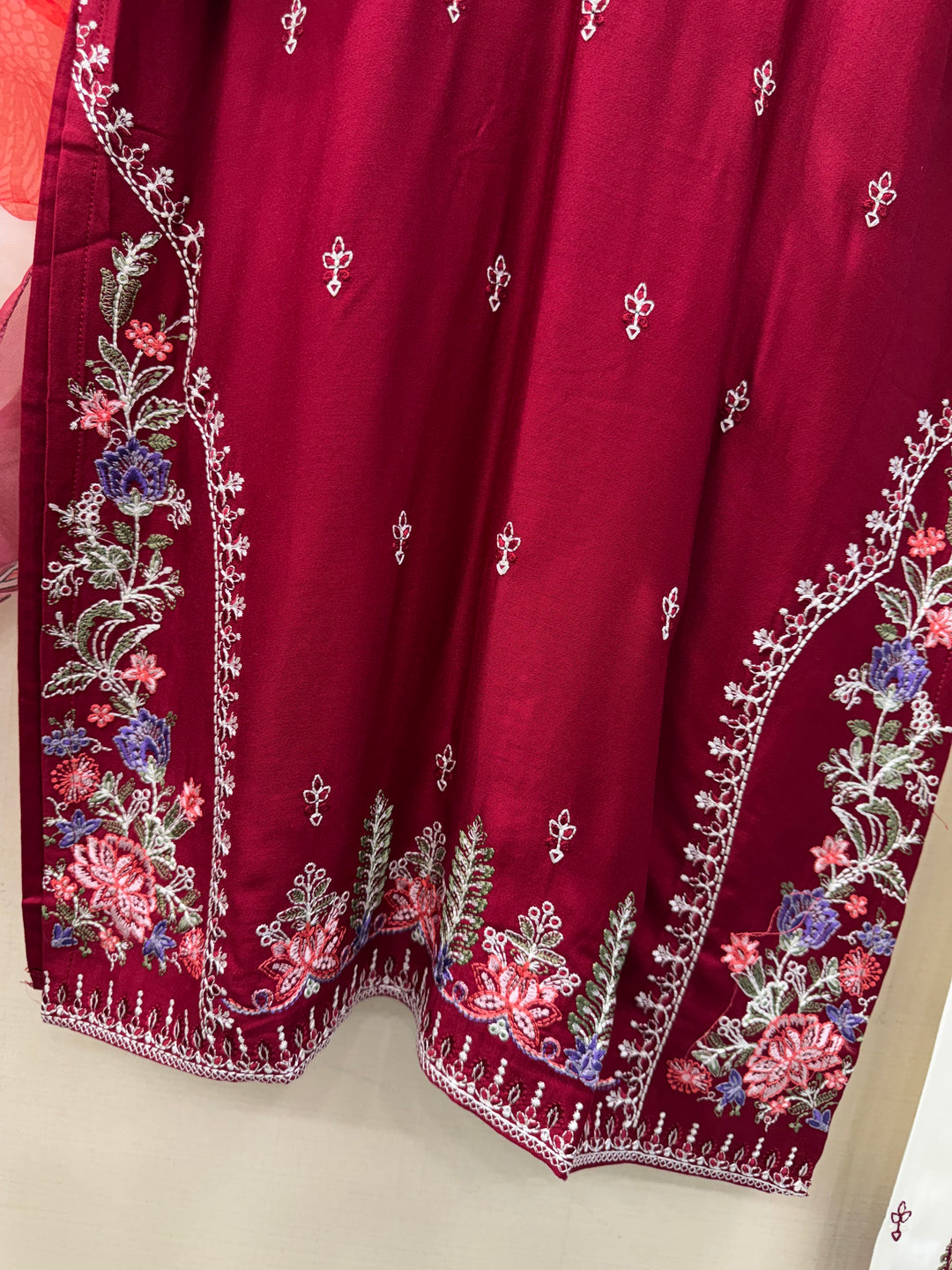 Embroidered palazzo Suits