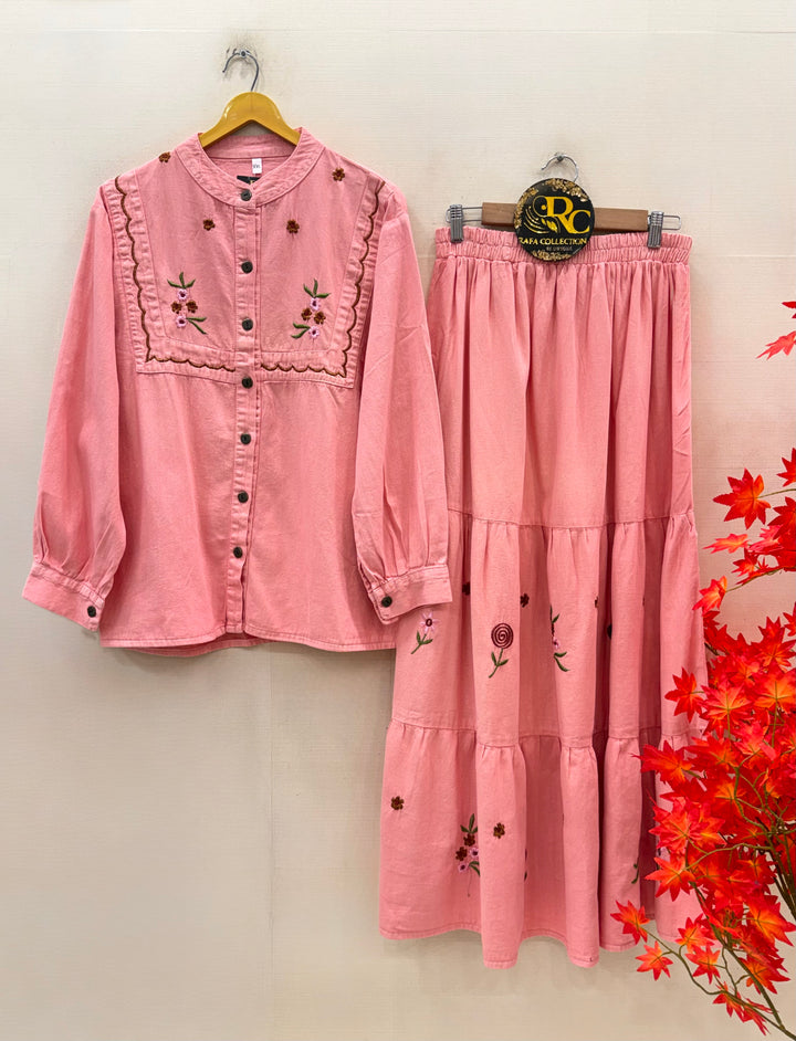 Denim Skirt co-ord sets