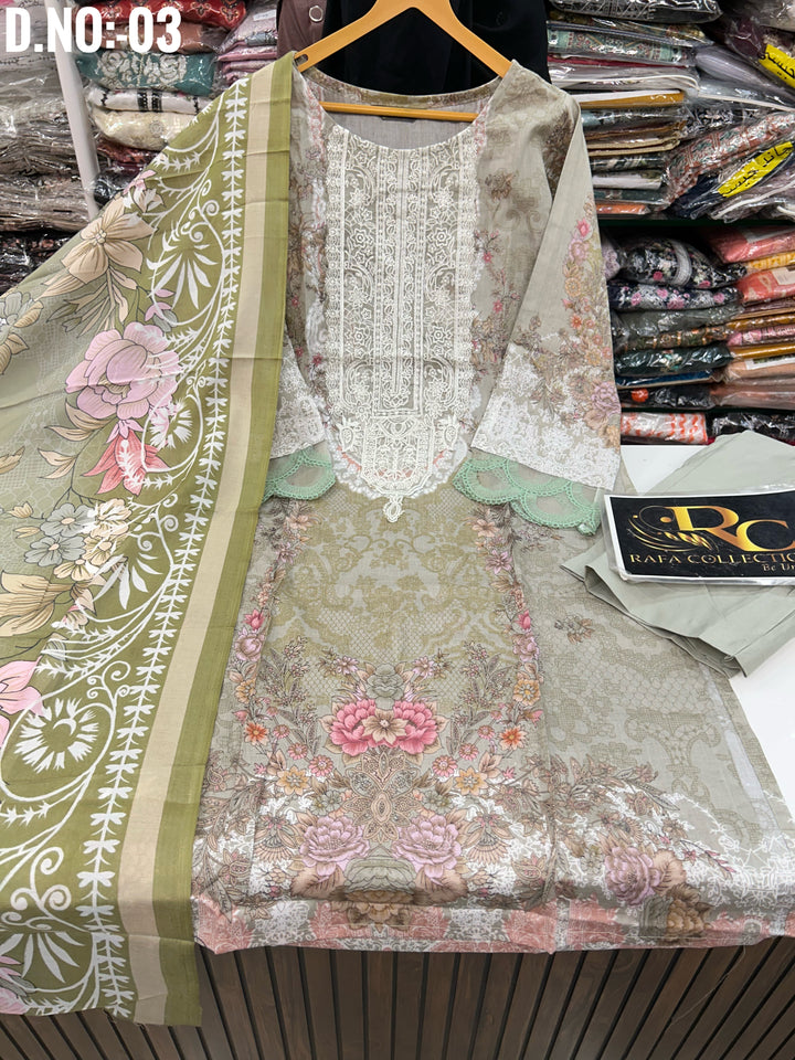 Pakistani embroided suit 1993