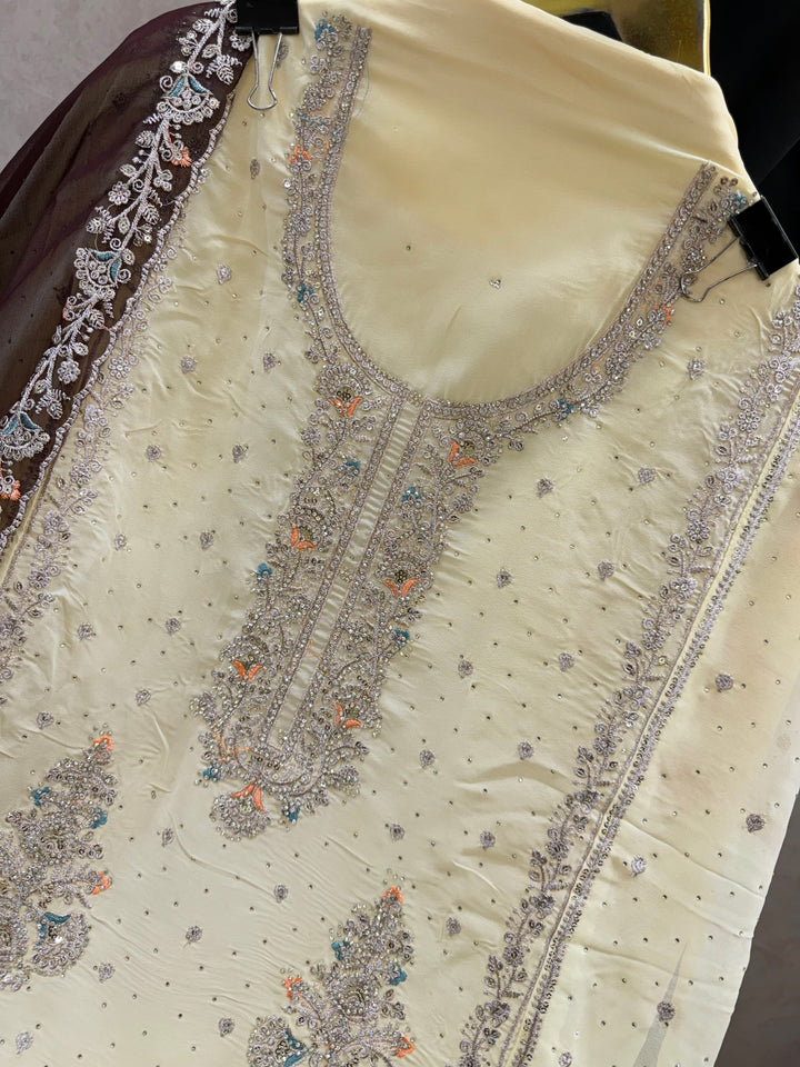 Georgette unstitched suits