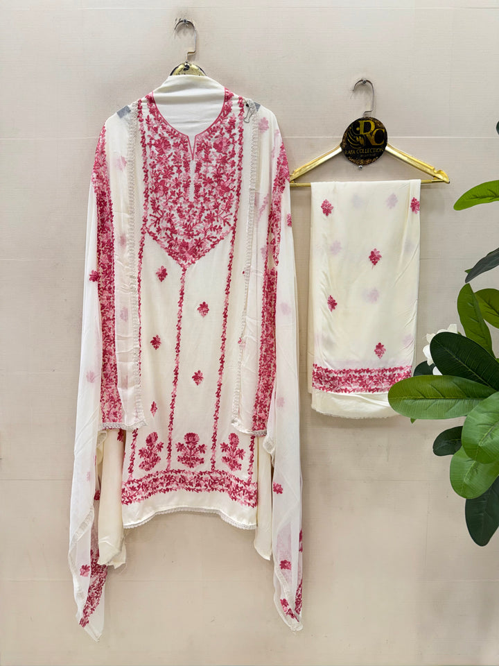 Embroidered Kashmiri Unstitched Suits