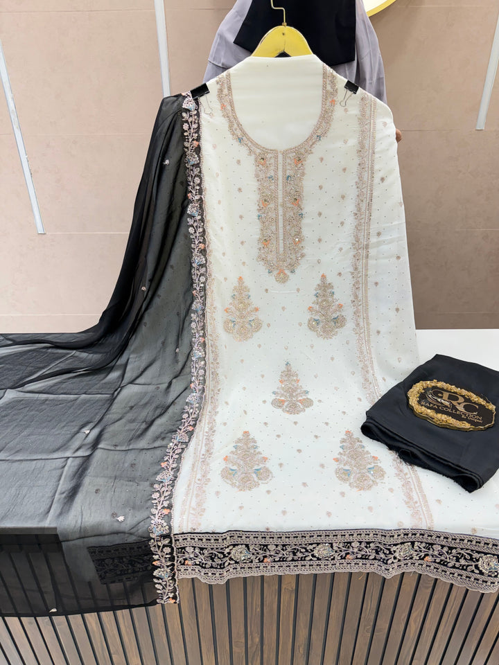 Georgette unstitched suits