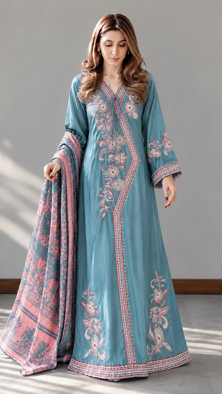 Embroidered Long Suits
