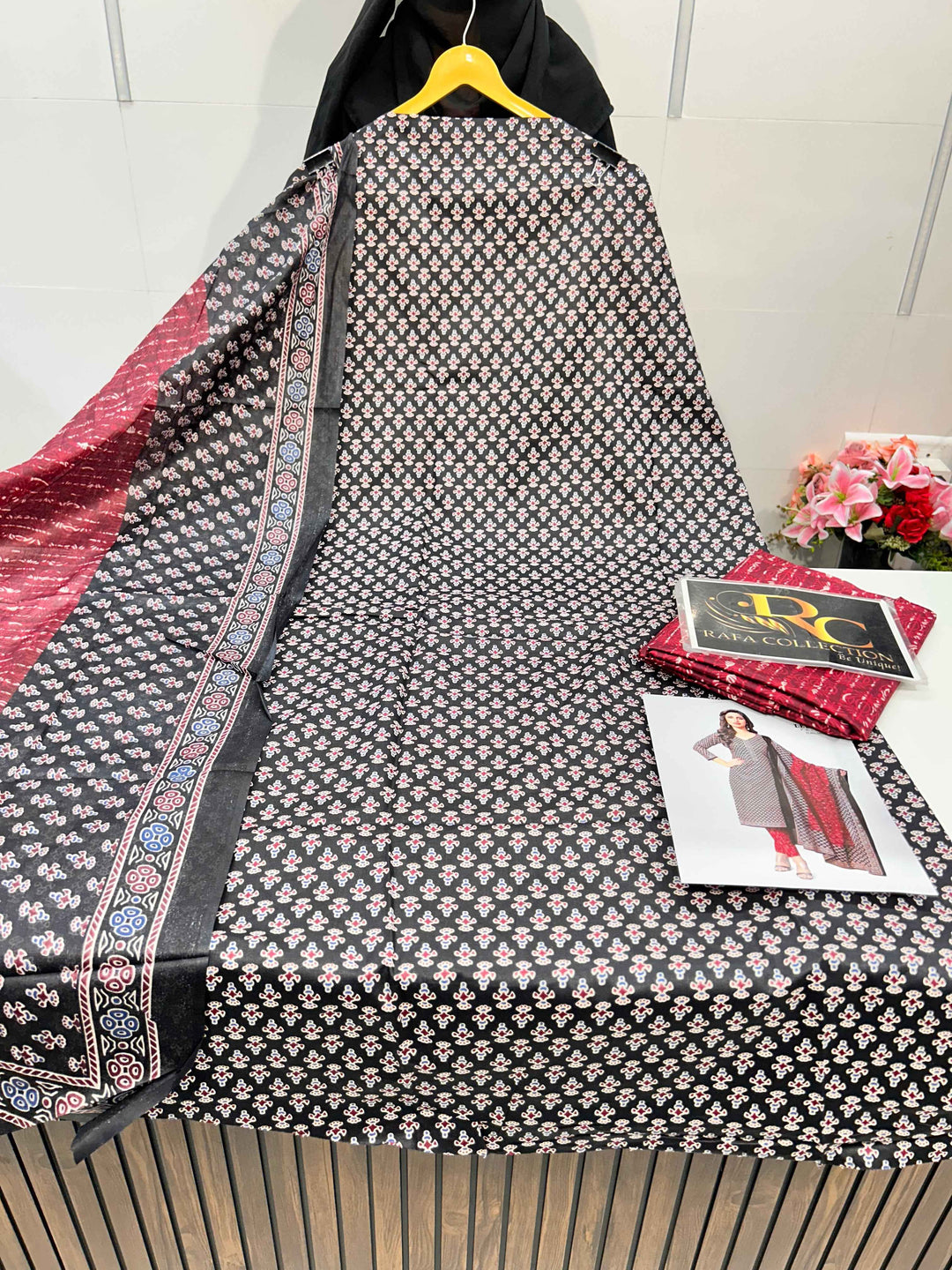 Cotton Printed suit 11546