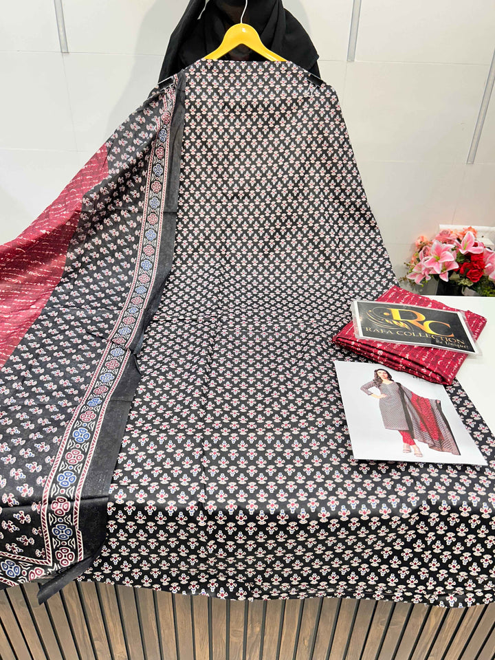 Cotton Printed suit 11546