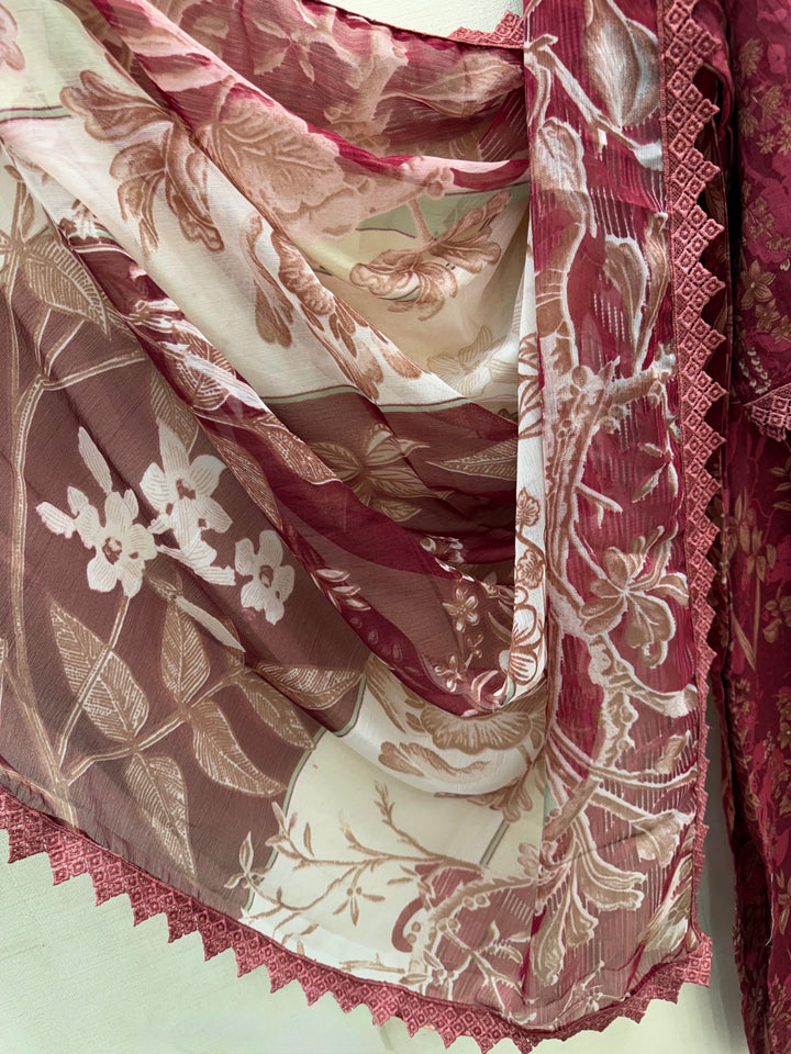 Pakistani printed embroidery suits