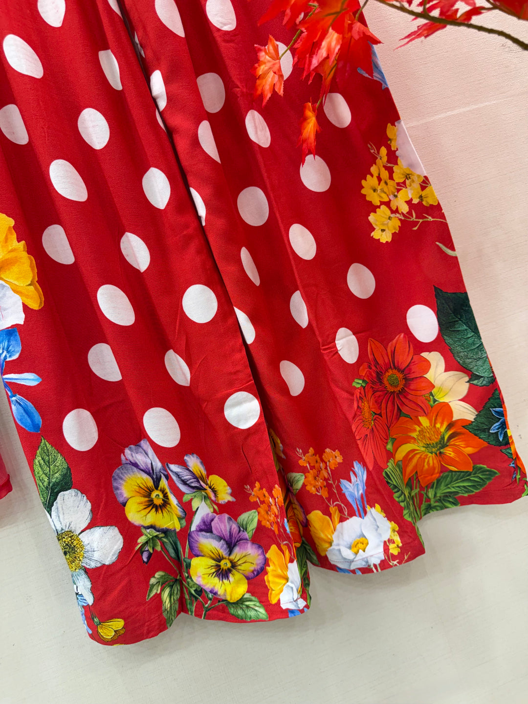 Polka dot suits