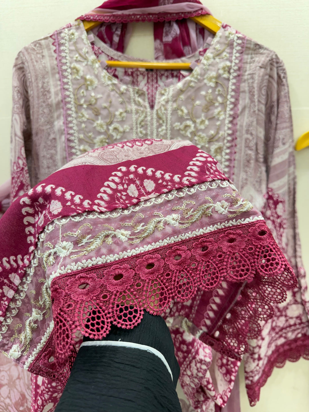 Pakistani patch work suit