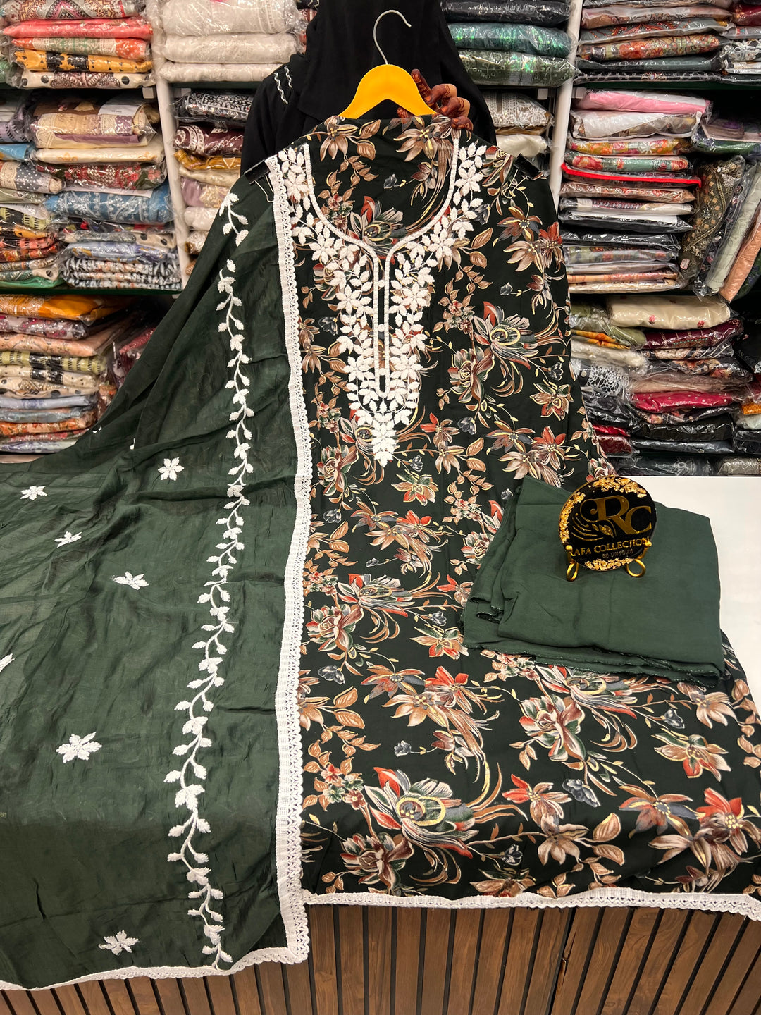 Lucknawi Unstitched suit 2757