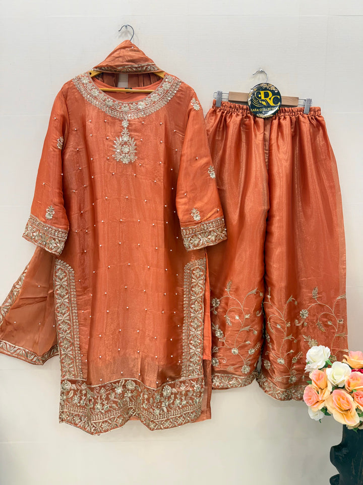 Shimmer Organza suits 2972