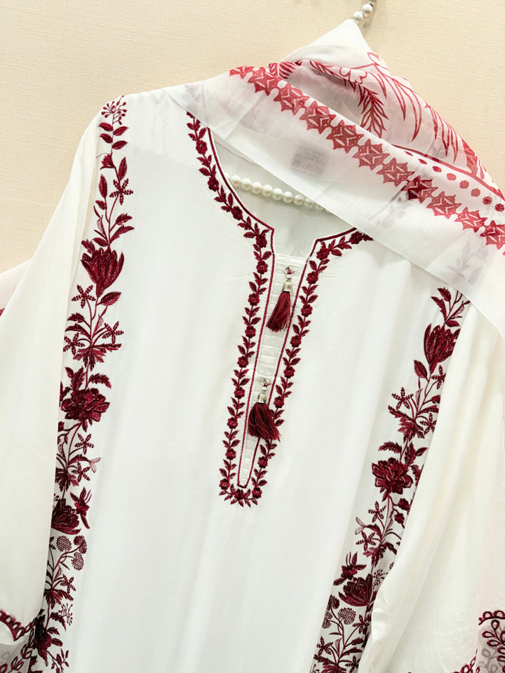 Embroidered Long Suits