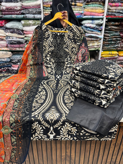 Cotton Pakistani Suit 2732