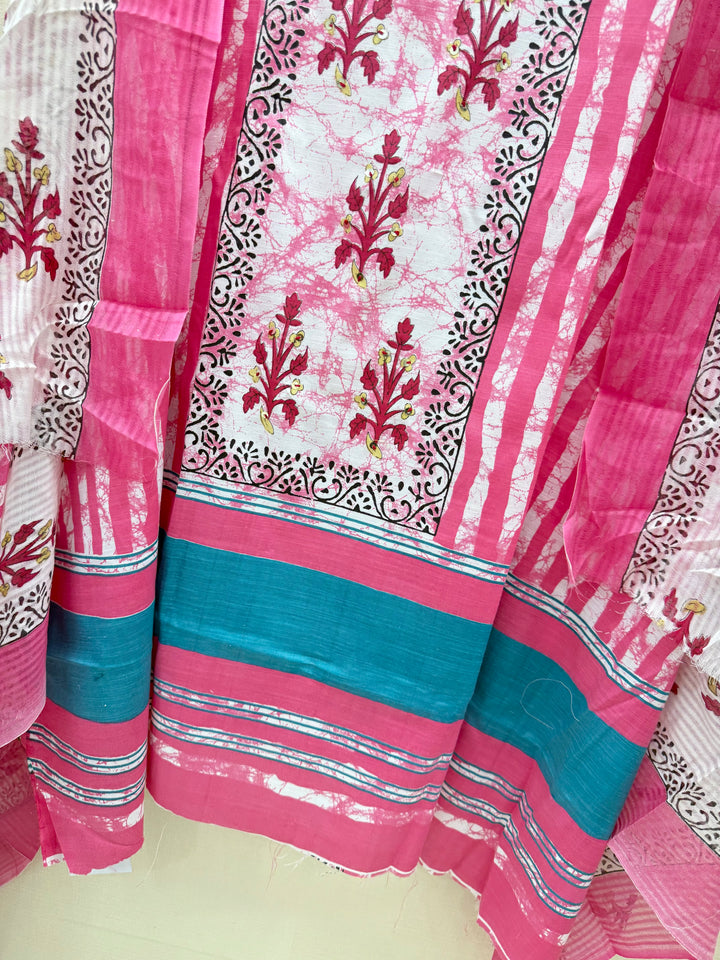 semi cotton unstitch suits