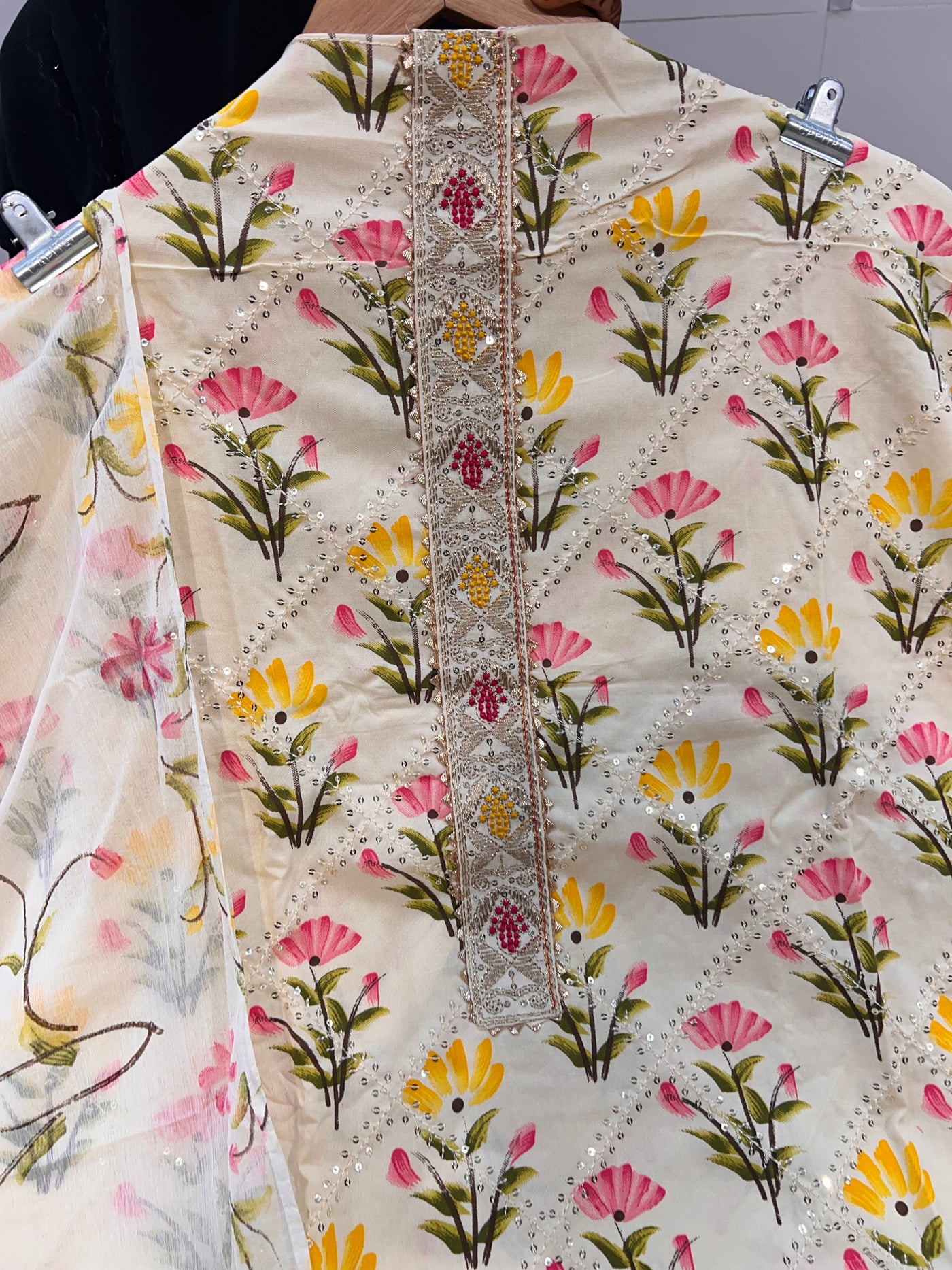 Cotton Unstitched Suit 1316