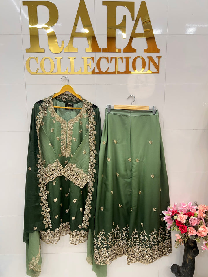 Pakistani party wear suits 17396