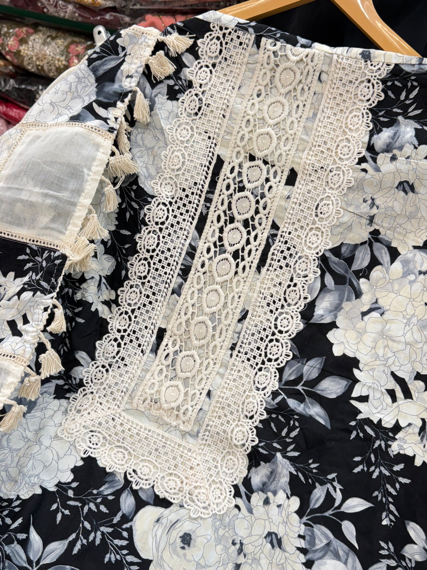 Pure cotton designer Suit 2229