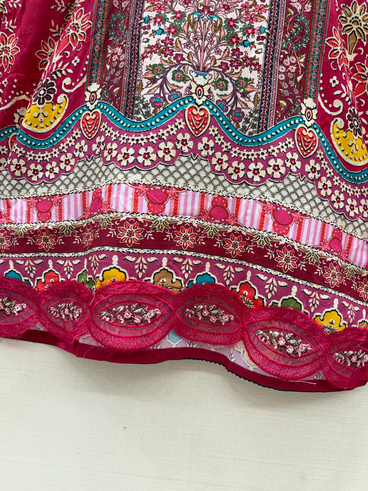 Muslin Embroided suits