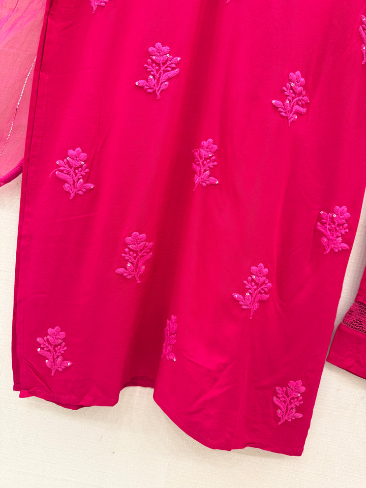 Lucknawi Embroidered Suits