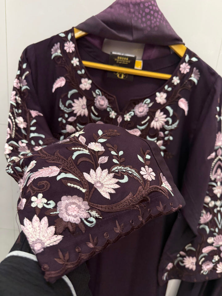 Embroidered Farshi salwar suits