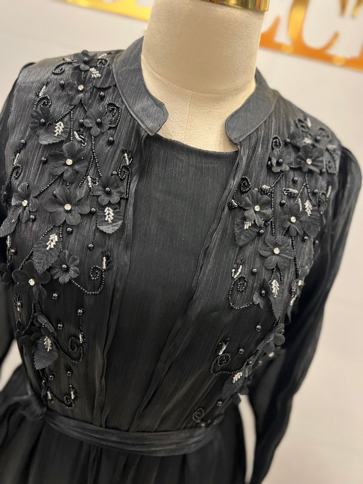 Shimmer shrug gowns 837