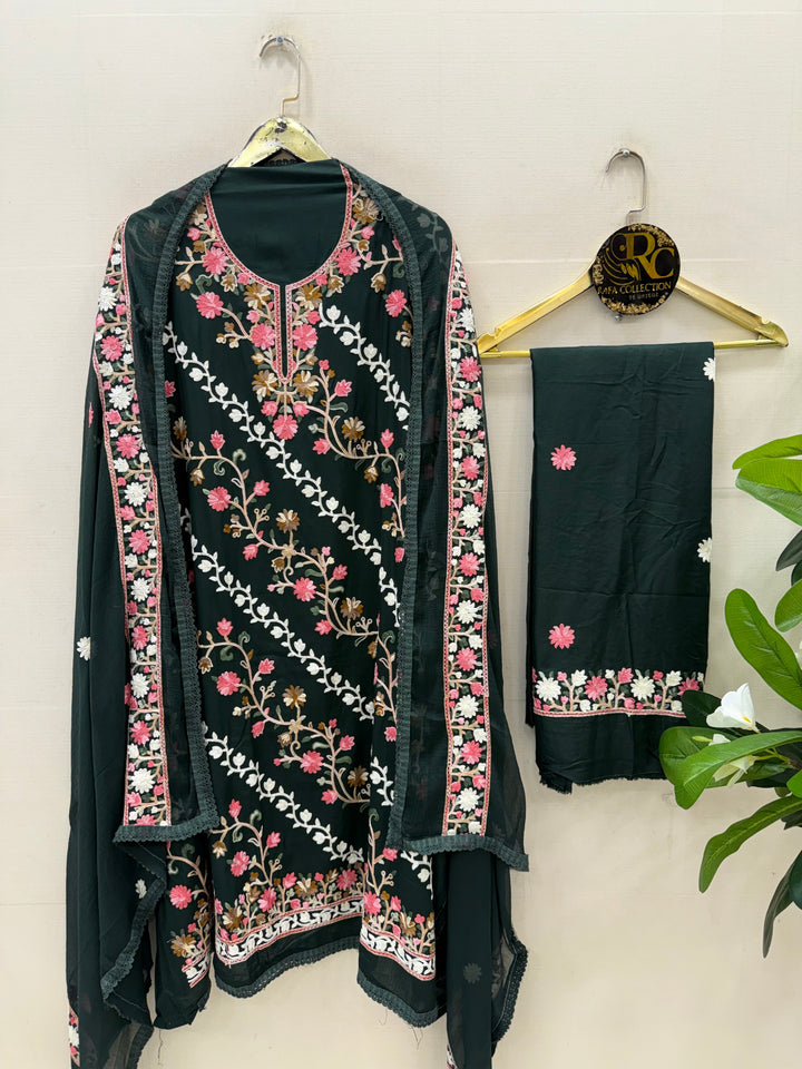 Kashmiri unstitched suits