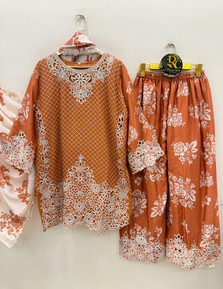 Pakistani cutwork suits