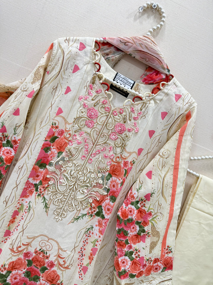 Pakistani patch work suit