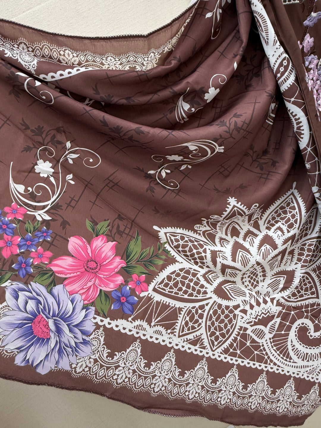 Pakistani embroidered suit