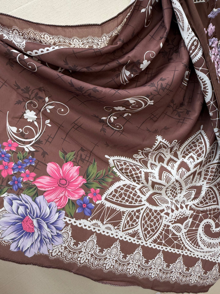 Pakistani embroidered suit