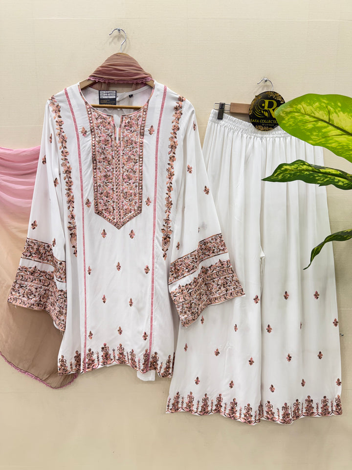 Embroidered Farshi suits 40012