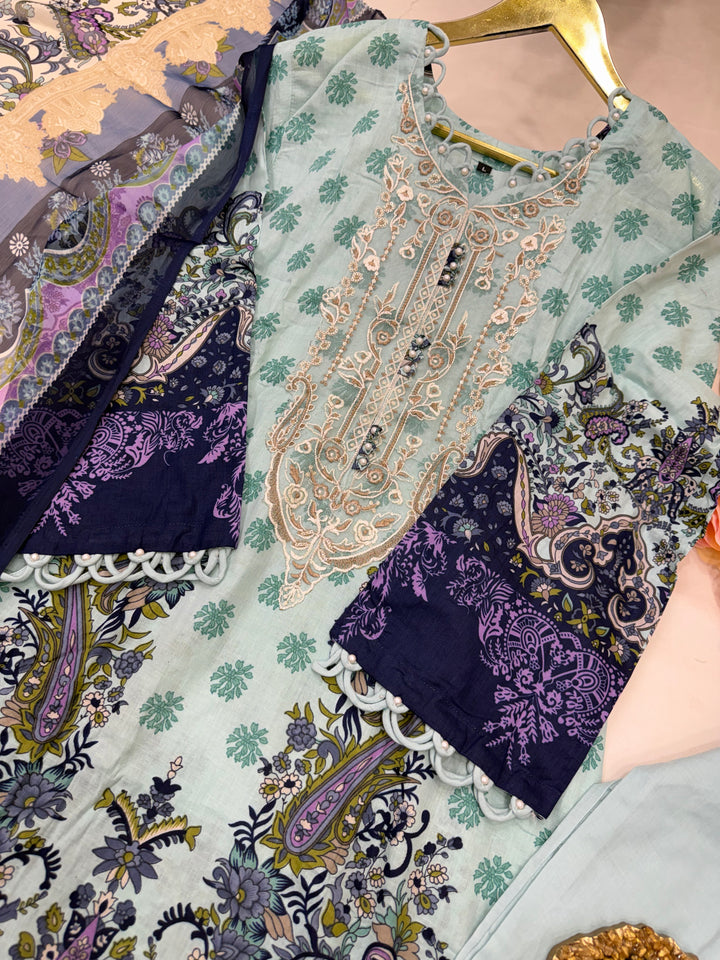 Pakistani patch work suit