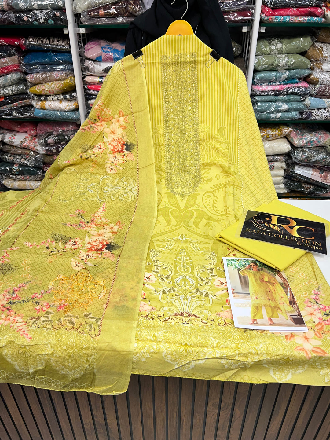 Lawn unstitch suits Nizaam 33977