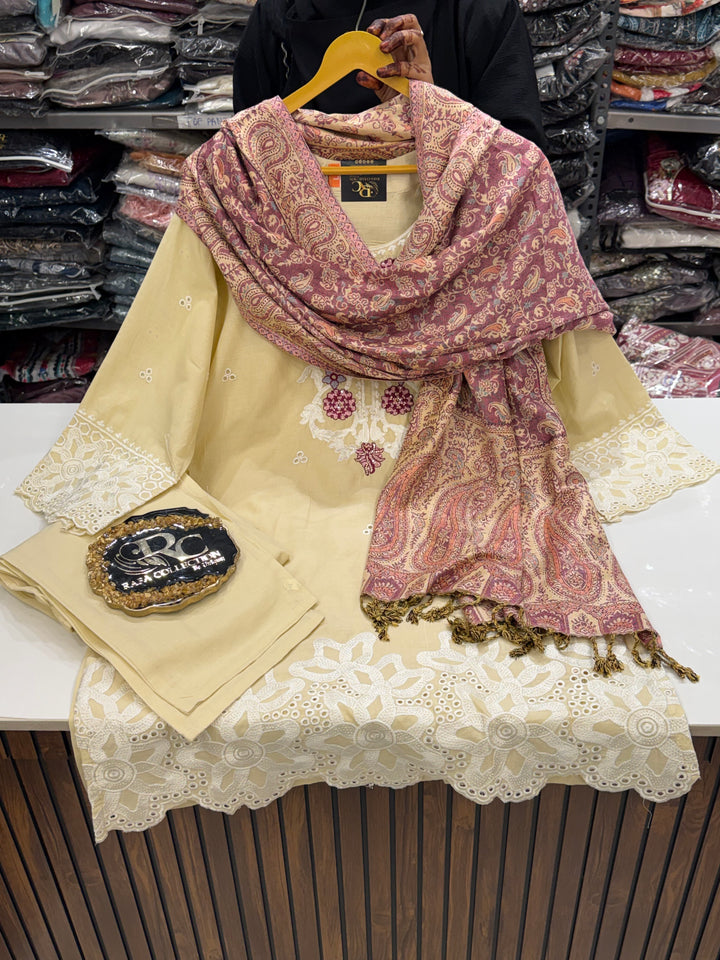 pashmina shawl embroidered sets