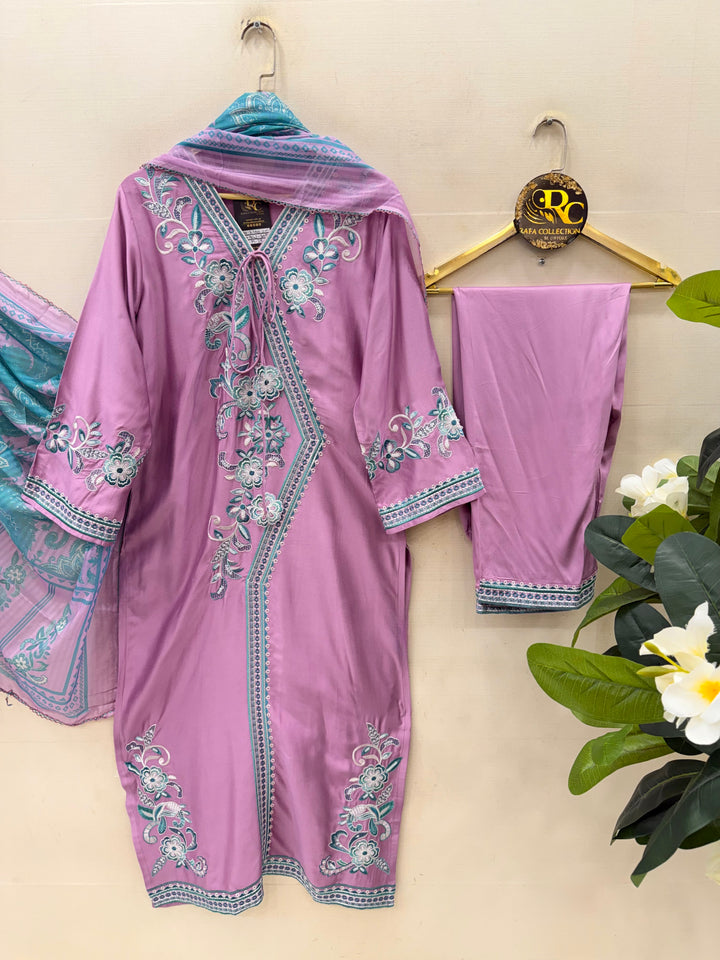 Embroidered Long Suits
