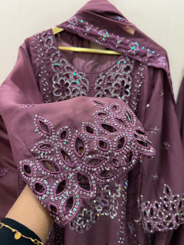 Stone work party wear suits