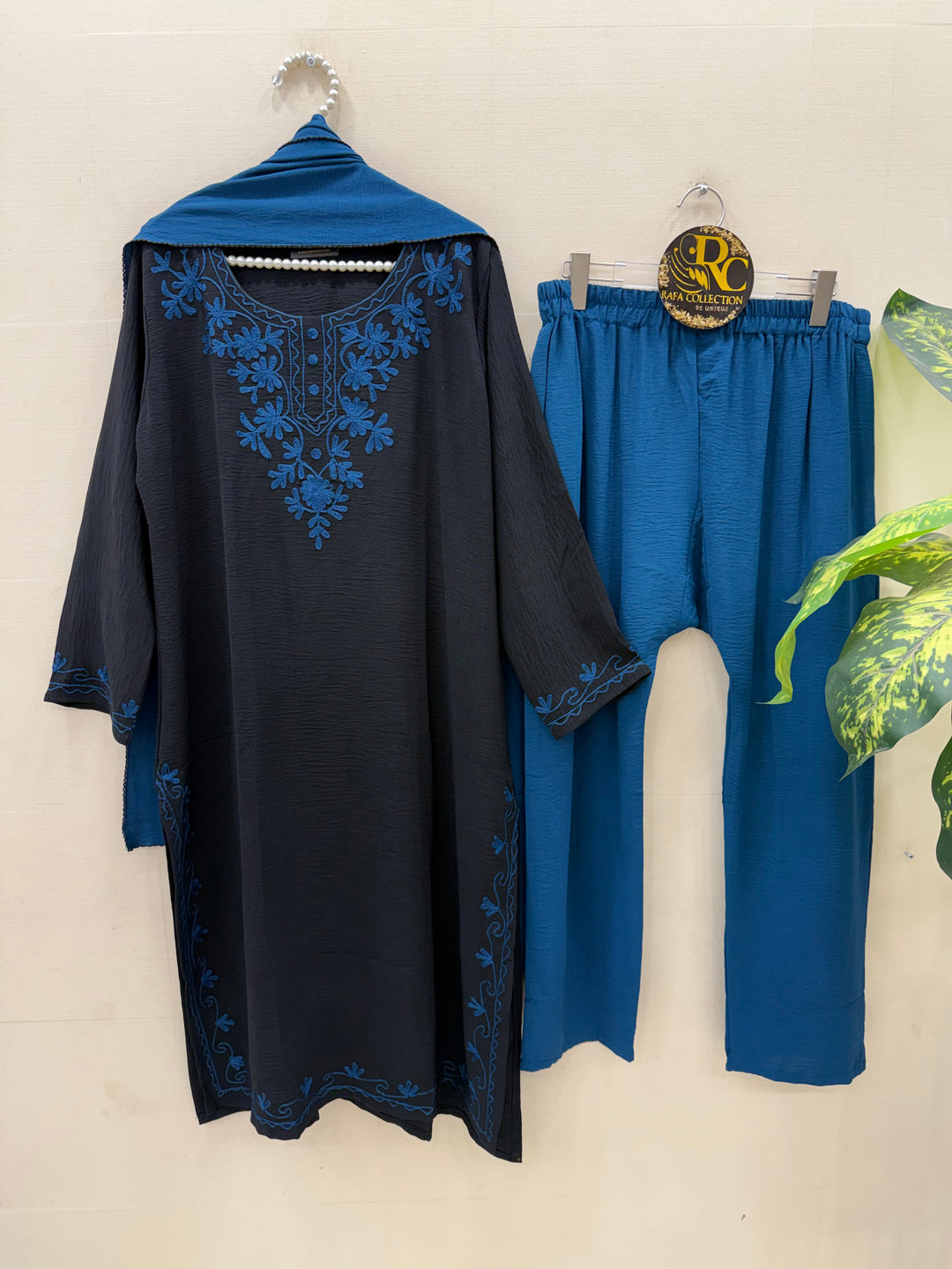 Embroidered suits